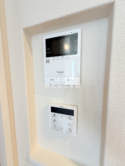 セキュリティ　訪問者が一目で分かるＴＶモニタ付インターホンです！