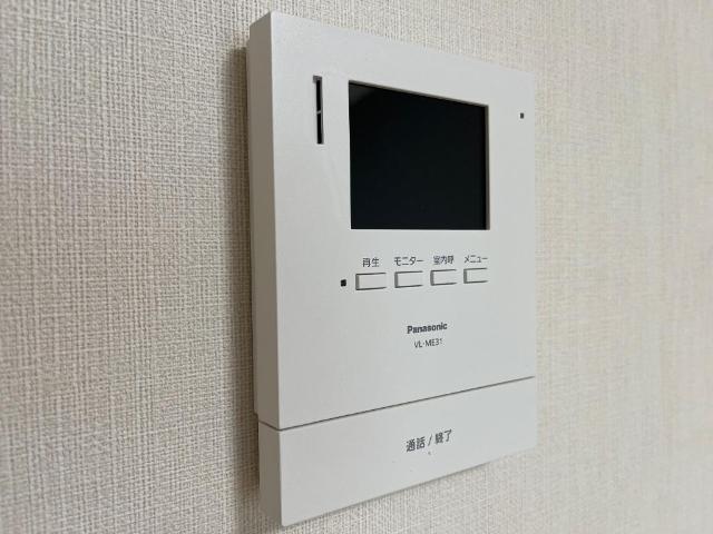 セキュリティ　カメラ付インターホン（イメージ）