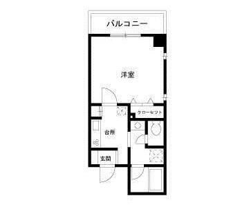 東急田園都市線 高津駅 徒歩3分 8階建 築22年の間取り写真