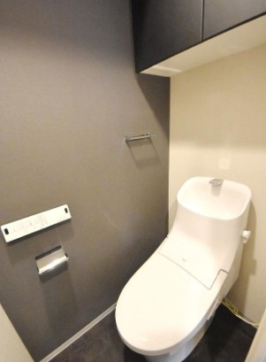 トイレ　ゆったりとした空間のトイレです