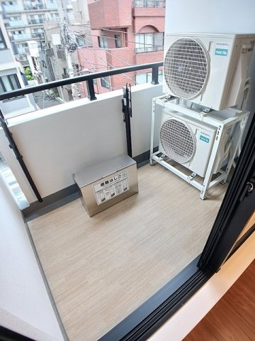 バルコニー　落ち着いた時間を過ごせるバルコニーです