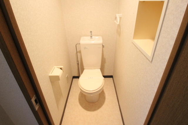 トイレ　写真は違う号室です。