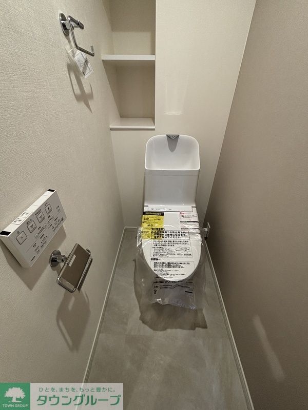 東急池上線 洗足池駅 徒歩1分 10階建 築19年のトイレ写真