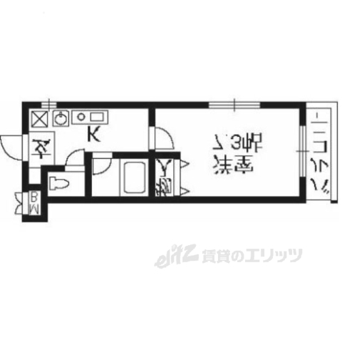 キャピタルシティの間取り写真