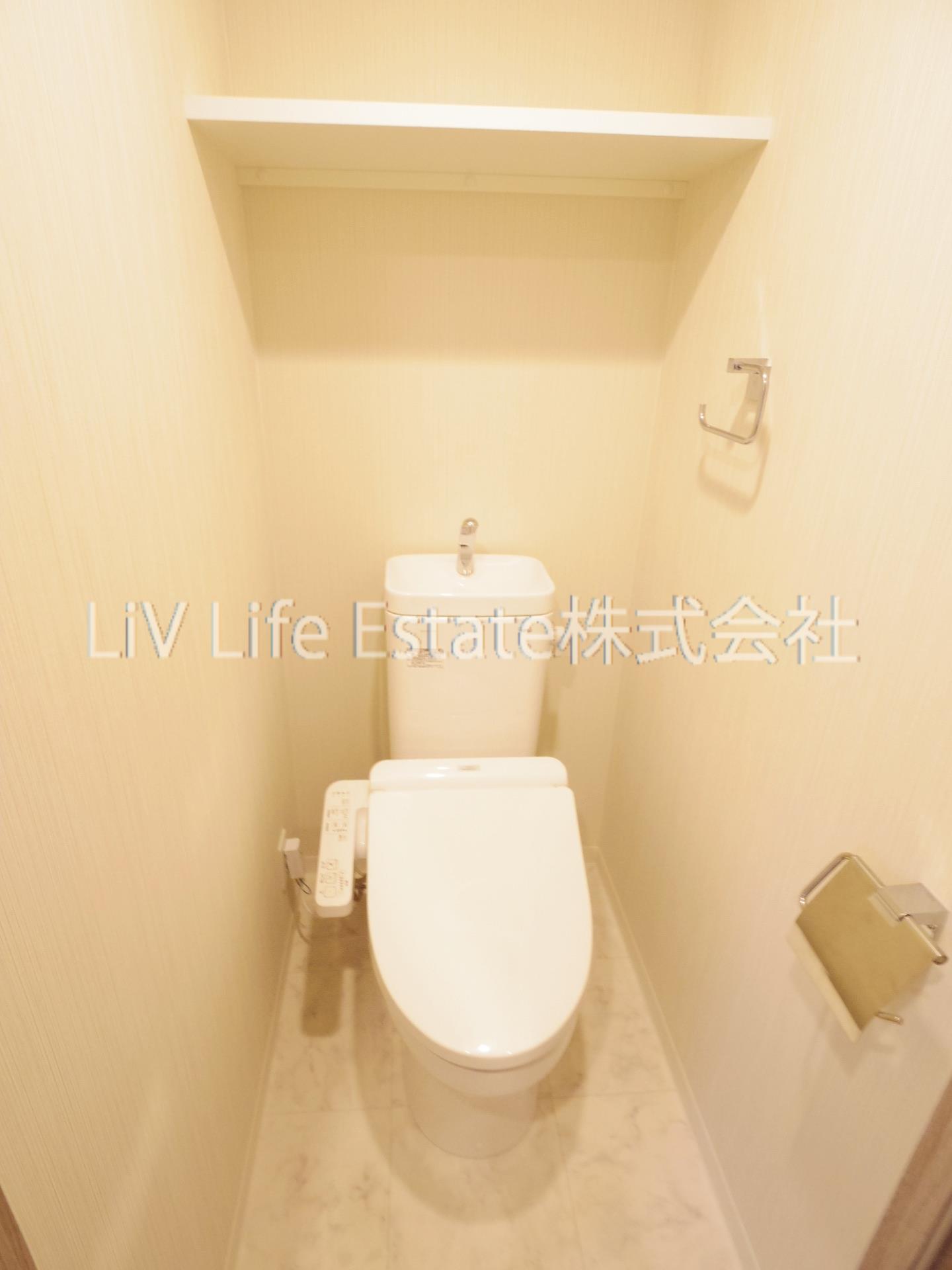多摩都市モノレール 上北台駅 徒歩1分 9階建 築6年のトイレ写真