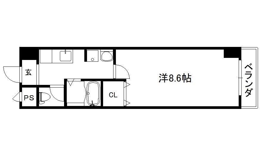 アートプラザ京田辺3の間取り写真