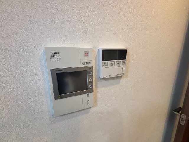 セキュリティ　インターホンです
