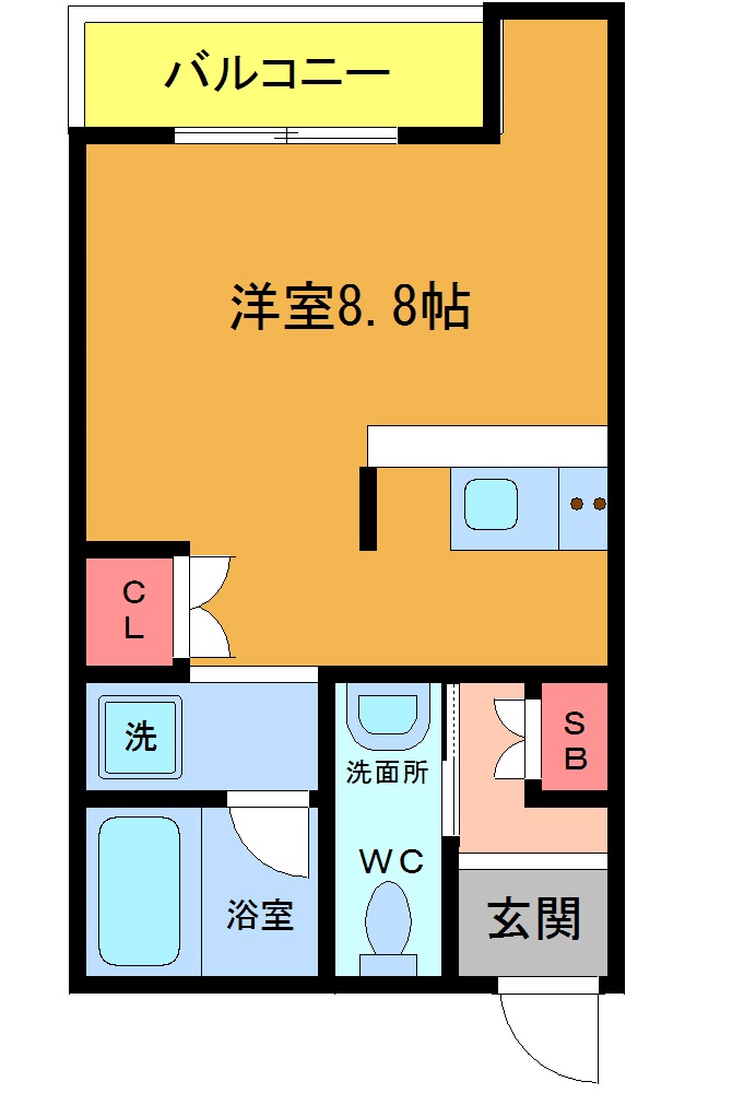 ボナ・クオリアIXの間取り写真