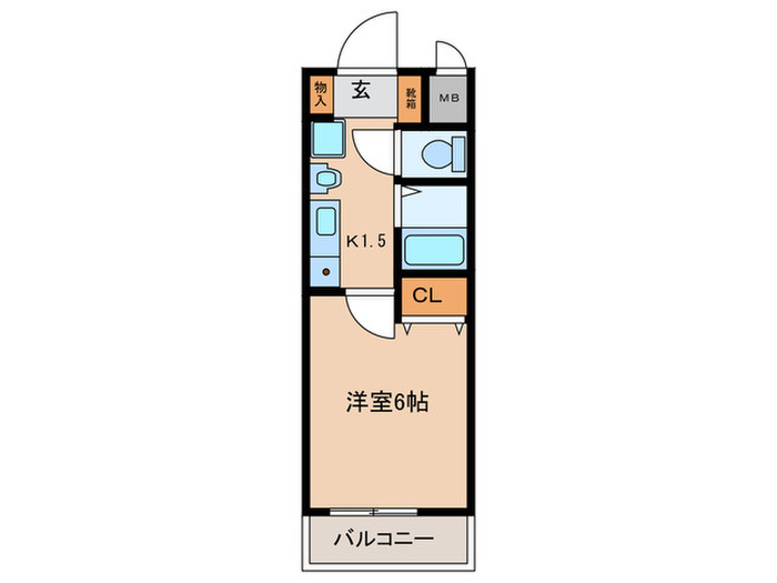 プレサンス名古屋城前の間取り写真
