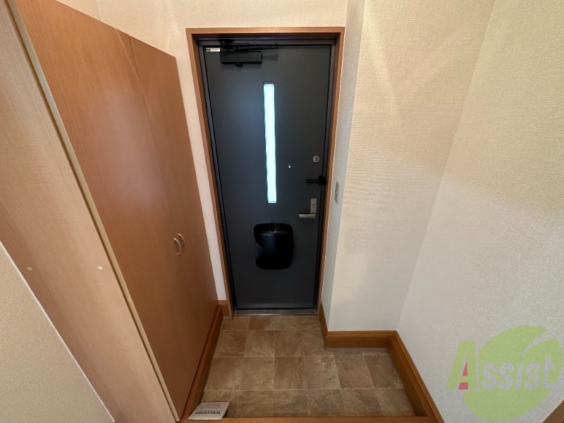 ハイツハーバーの玄関写真