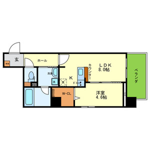 地下鉄長堀鶴見緑地線 京橋駅 徒歩3分 10階建 築13年の間取り写真