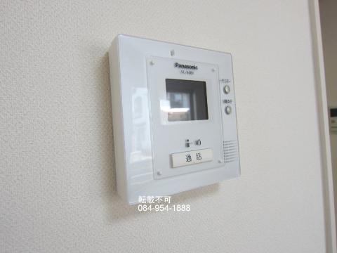 セキュリティ　カメラ付インターホン（イメージ）