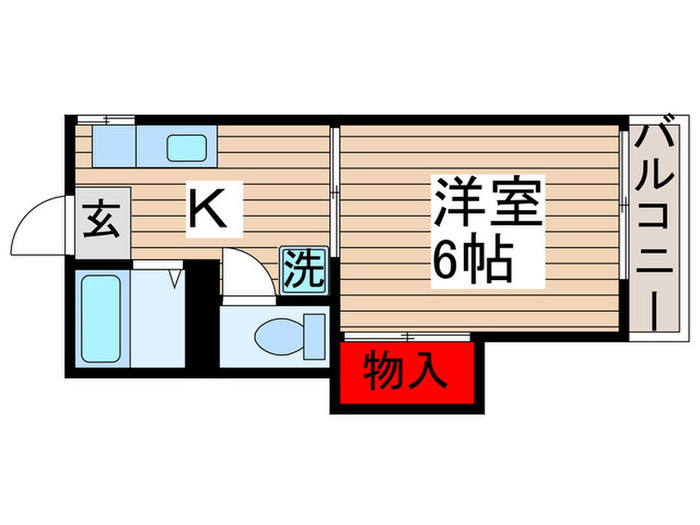 ハイム栄の間取り写真