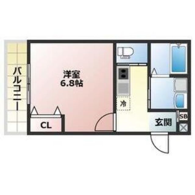 ALEGRIA津久野Northの間取り写真