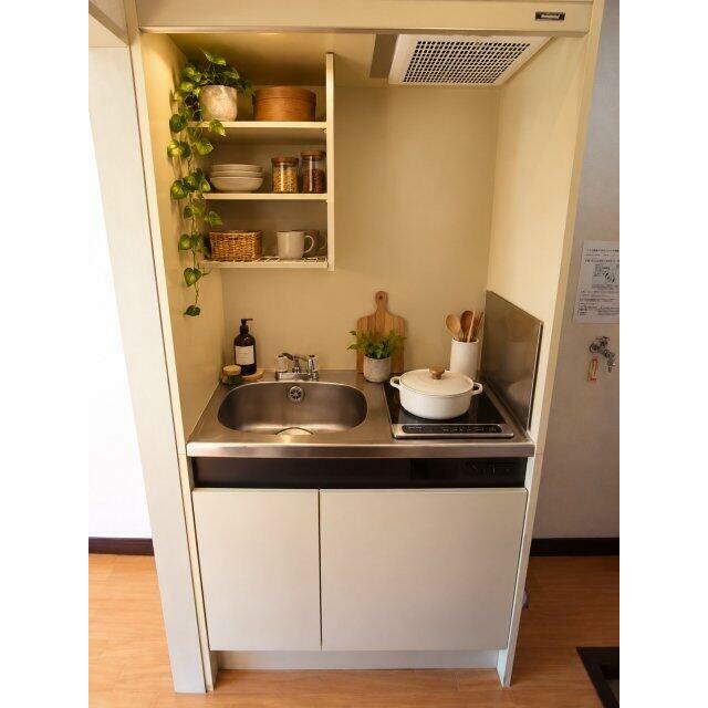 キッチン　※家具小物含めイメージ図