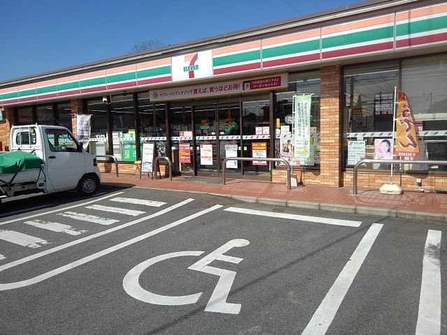 コンビニ　セブンイレブン小郡祇園店（コンビニ）まで570m