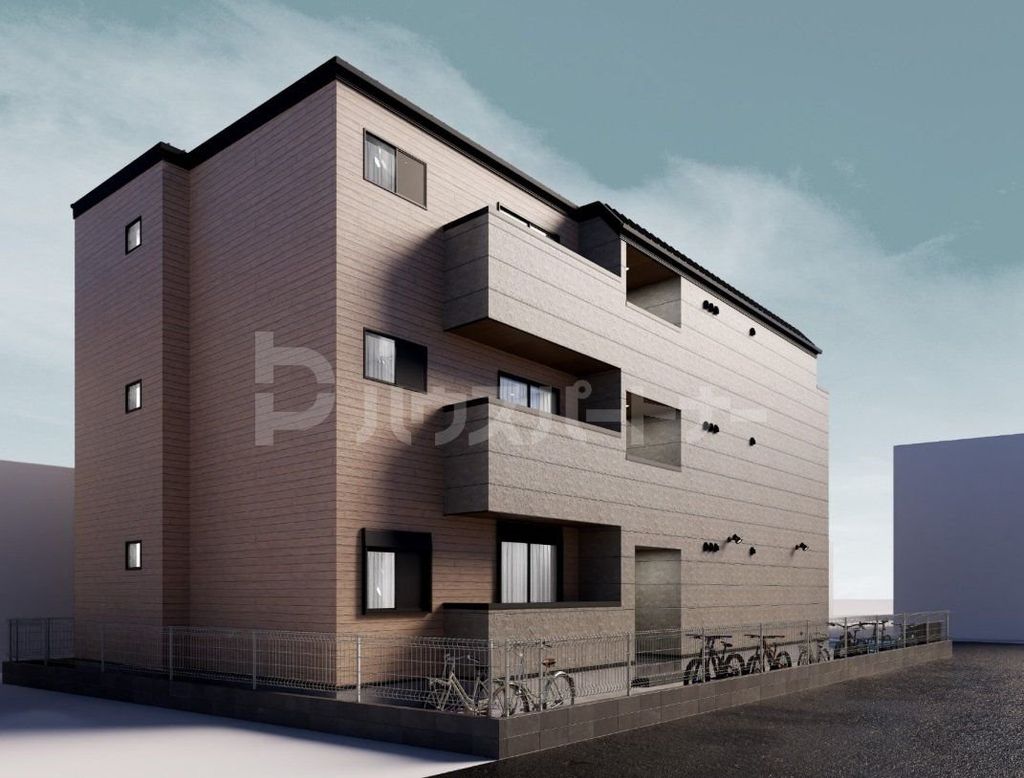 建物外観　外観パース