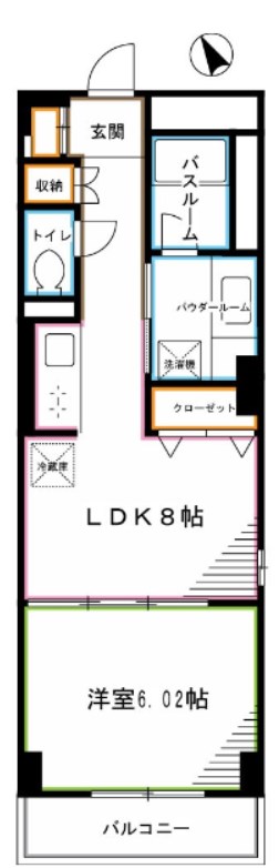 西荻HILLSの間取り写真