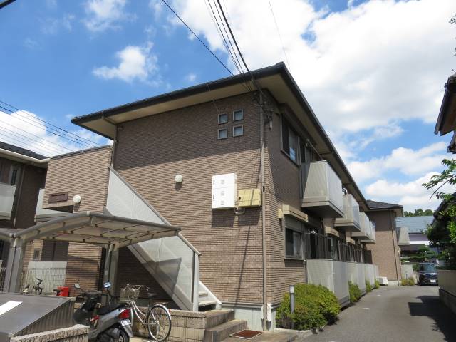 建物外観　軽量鉄骨造２階建てのハイツ！