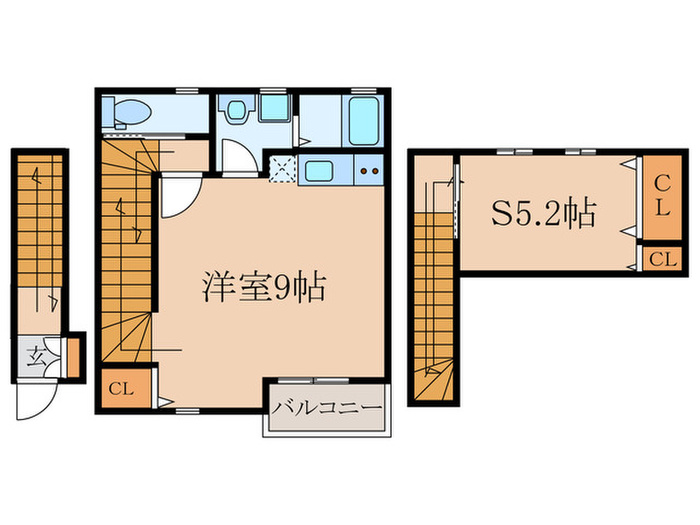 フェリオ鷺宮の間取り写真