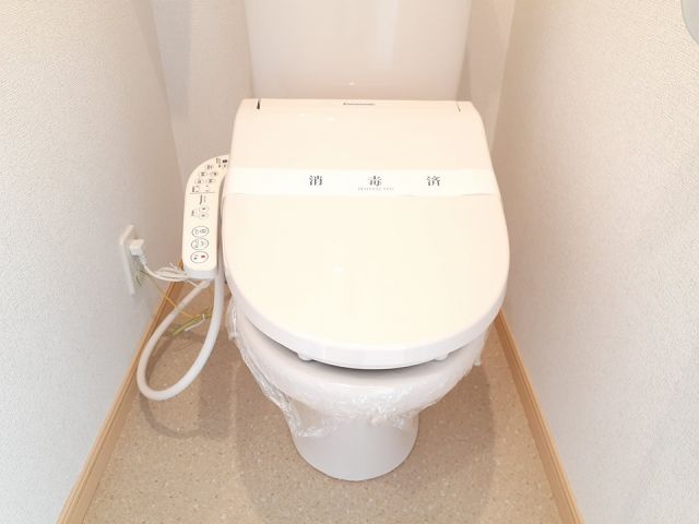 東武佐野線 田沼駅 徒歩13分 2階建 築16年のトイレ写真