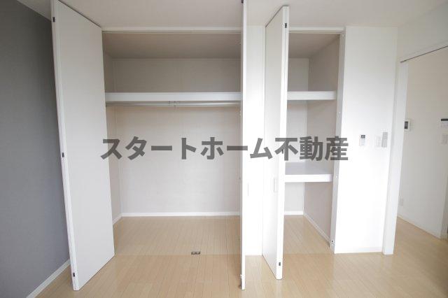 収納　大きなスペースがあり、収納には困りません