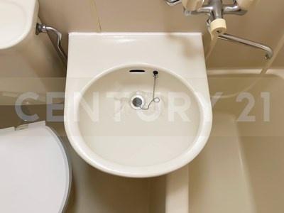 洗面設備　※同じ間取の別のお部屋の写真です。