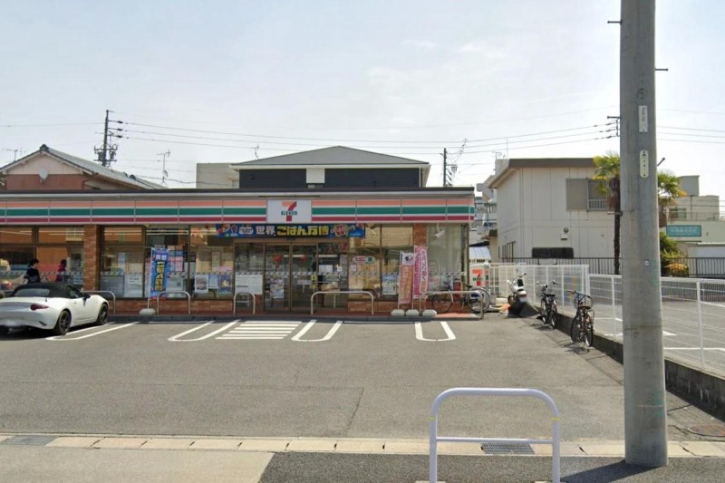 コンビニ　セブンイレブン 名古屋野並2丁目店（コンビニ）まで515m