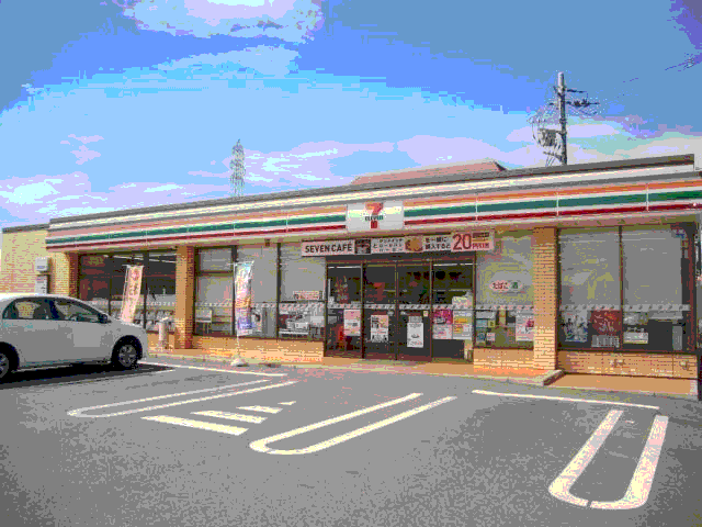 コンビニ　セブンイレブン甲府大里店（コンビニ）まで345m