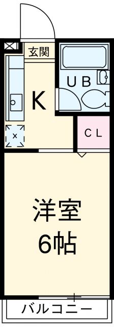 愛知県名古屋市名東区大針２（マンション）の賃貸物件の間取り