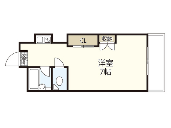 サンピア白樺の間取り