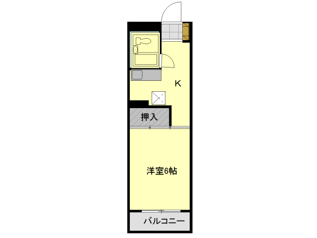 山崎ビルの間取り