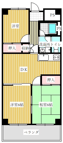 アーバン茜の間取り