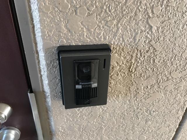 セキュリティ　カメラ付インターホン（イメージ）