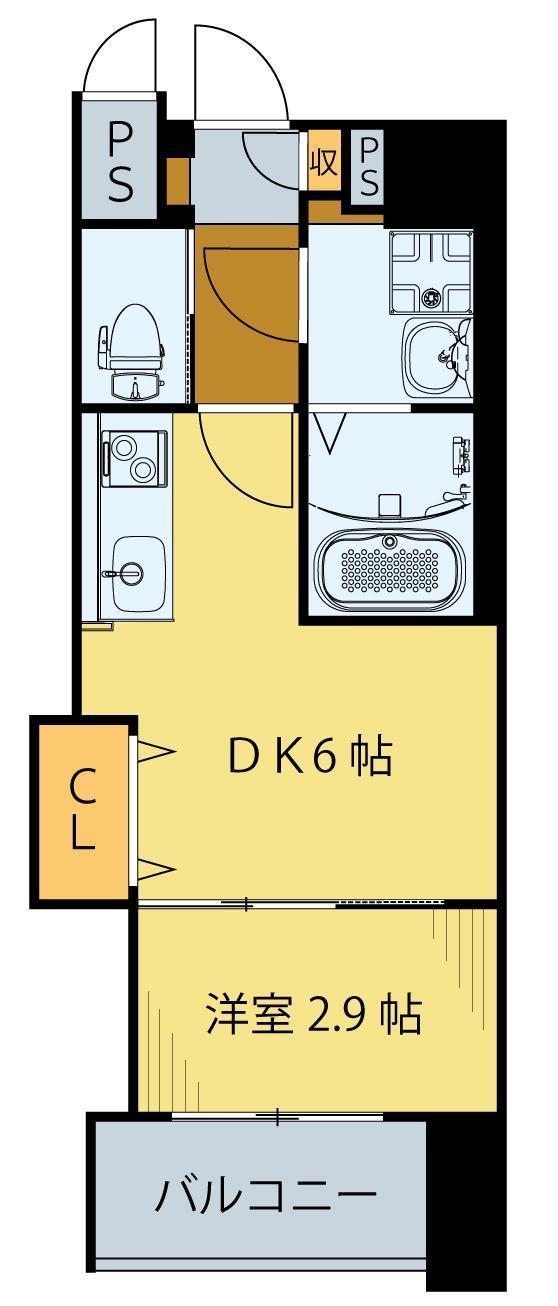 シェルグランデ原町の間取り