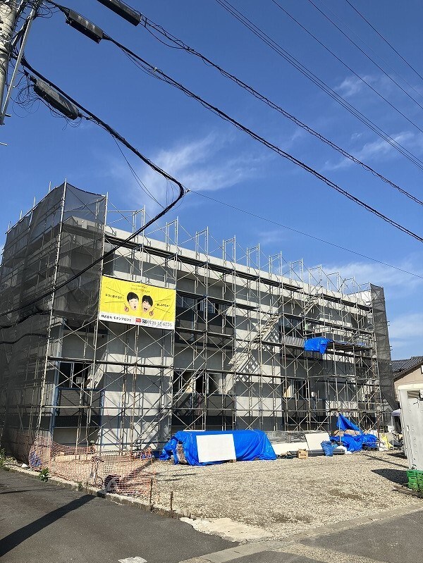 長崎市戸石町のアパートの建物外観