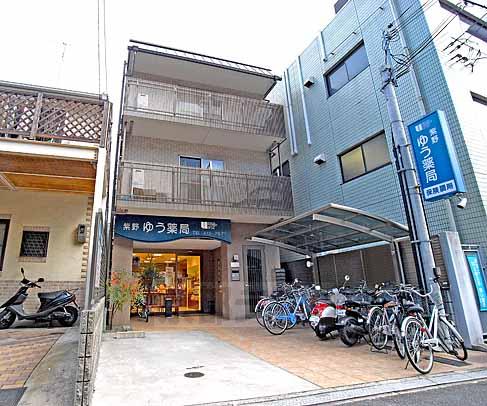 京都市北区紫野西藤ノ森町のマンションの建物外観
