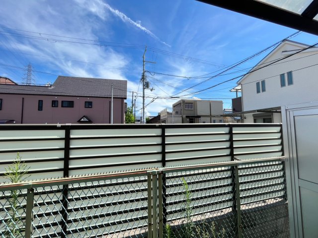 【堺市北区大豆塚町のアパートの眺望】