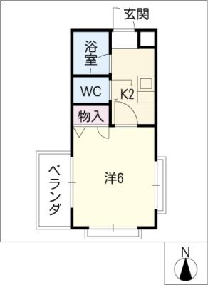 コンフォート香取の間取り