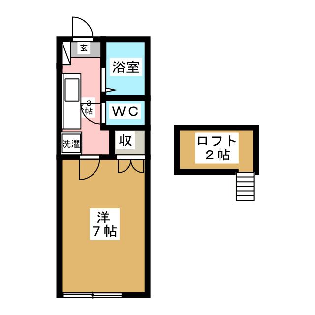 フォーティン八幡の間取り