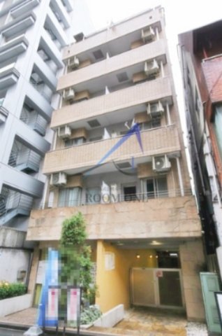 【渋谷区道玄坂のマンションの建物外観】