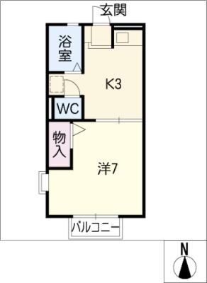 ハイツ蔵前Ａ棟の間取り