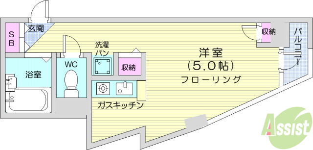 【仙台リエゾンの間取り】