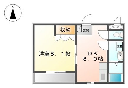 Ｗｅｓｔ・グロリアスの間取り