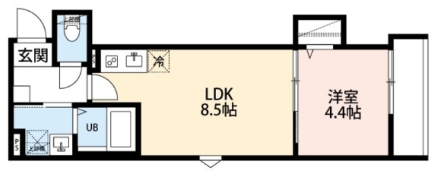 robot home 蒲生の間取り