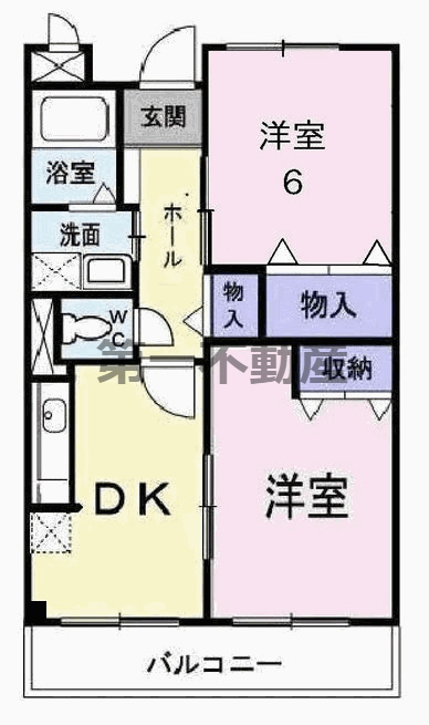 クインシー１５の間取り