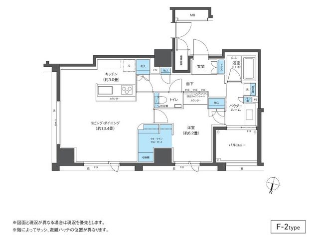 ＣＬＵＢ　ＮＥＸＵＳ　大濠西の間取り