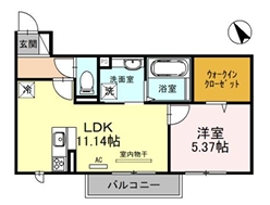 シャルム・リリーの間取り