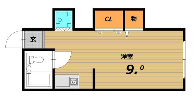 サンビレッジ須磨の間取り