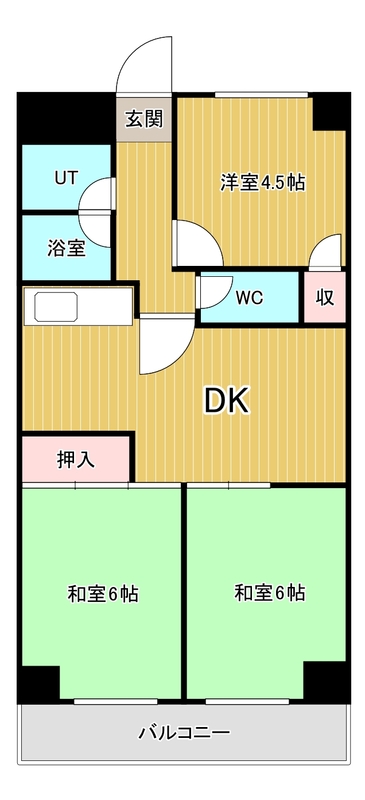 シンエイビルの間取り